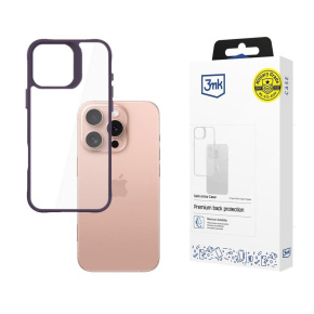 3mk ochranný kryt Satin Armor Case+ Purple pro Apple iPhone 16 Pro