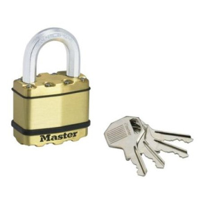 Master Lock Mosazný visací zámek-  Excell - 50mm